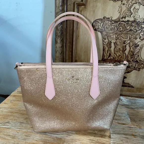 Kate Spade Joeley Glitter Ina Small Crossbody Bag - Picture 2 of 10